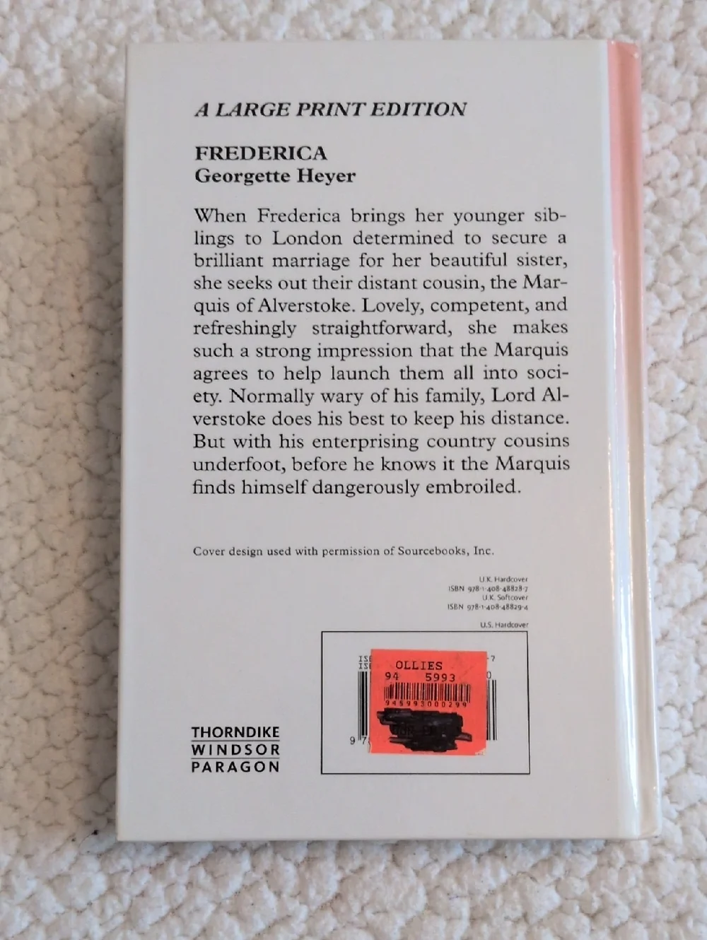 Georgette Heyer Frederica Marriage Feminine London England Novel Book